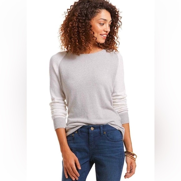 Vineyard Vines Raglan Sleeve
Sweater Wool and Cashmere Bland Heather Size XS - Picture 1 of 9